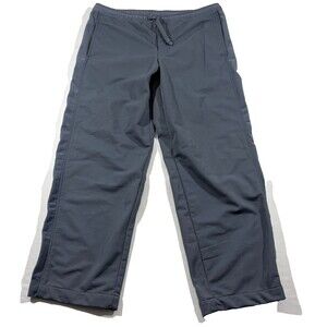 Vintage Nike Grey Blue Baggy Y2K Sweatpants Joggers Silver Tag Relaxed Sz S